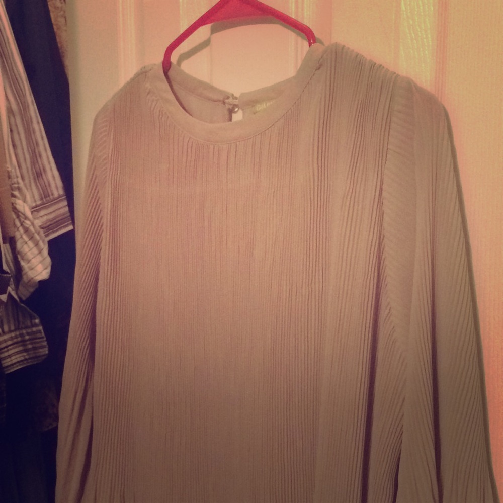 Gianni Bini Micro Pleated Dress